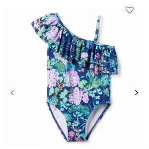 Janie & Jack ruffled one piece swimsuit